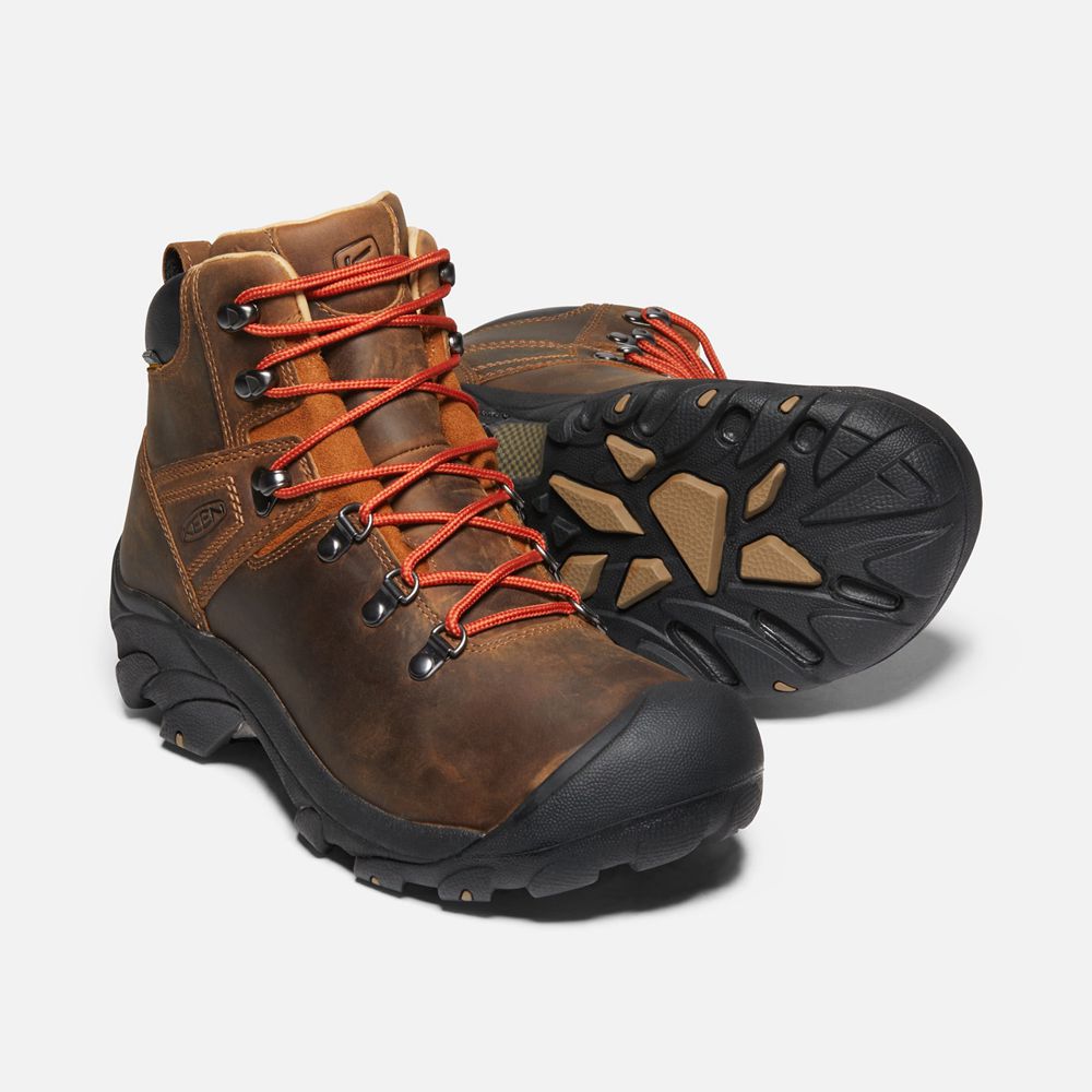 Bottes de Randonnée Keen Homme Marron/Noir | Pyrenees | XVTRY-2516